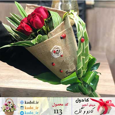 دسته گل رز ملیسا دسته گل رز ملیسا